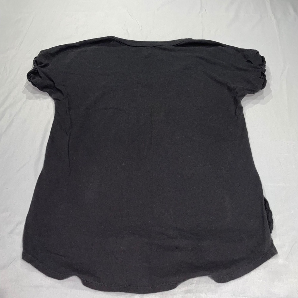 Fox Racing Womens Black Graphic T-Shirt Logo Scoop Neck Cotton Size Medium - Picture 7 of 7